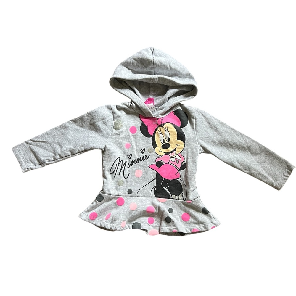 Disney Junior Minnie Mouse Peplum Hoodie | 2T